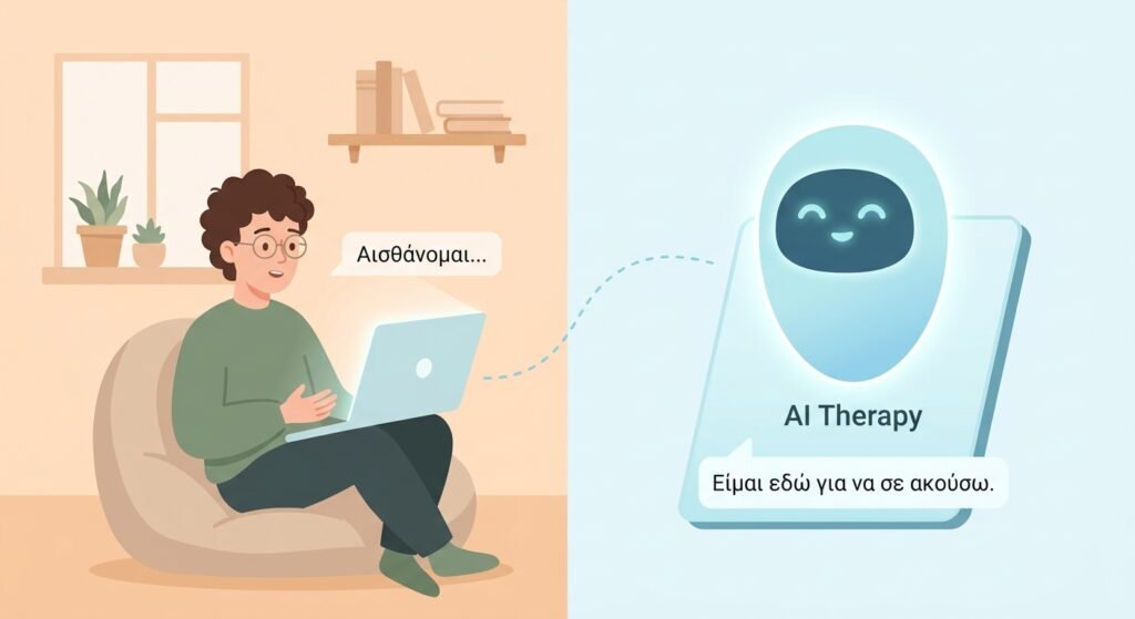 Μου κάνει ψυχοθεραπεία το chat gpt